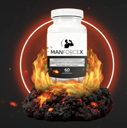 ManForceX bottle promotional image supplied by the publisher